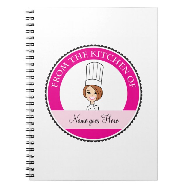 La recette #2 personnalisé par carnet de la fille (Devant)