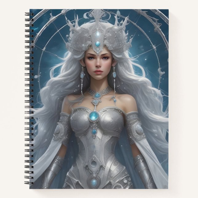 La Reina de Plata Notizbuch (Vorderseite)