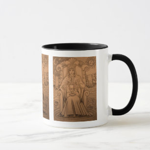 La Reine des tasses - carte de tarot