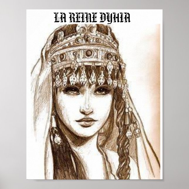 LA REINE DIHYA POSTER (Vorne)