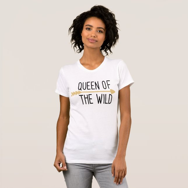 La Reine du T-shirt sauvage (Devant entier)