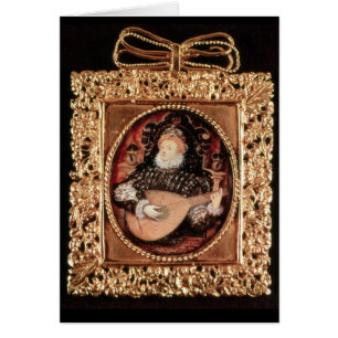 La Reine Elizabeth I jouant le luth