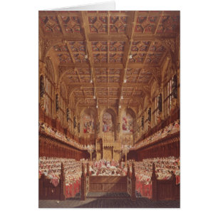 La Reine Victoria dans la Chambre des Lords