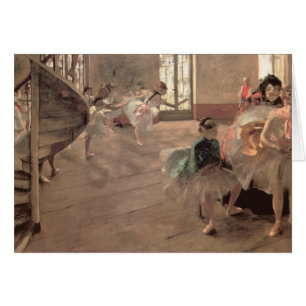 La Répétition par Edgar Degas, Art de ballet vinta