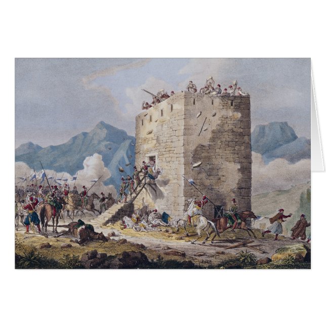 La résistance de quarante rebelles grecs (Devant horizontal)