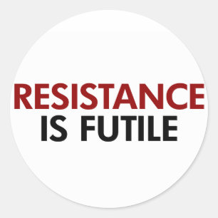 La Résistance Est Un Stickers Futile