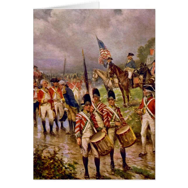 La restitution de Burgoyne à Saratoga par Percy Mo (Devant)