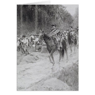 La retraite de Washington de grands prés