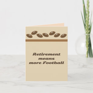 La Retraite Signifie Plus De Carte De Football