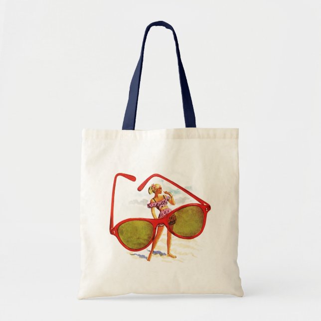 LA RÉTRO PLAGE D'ÉTÉ MET EN SAC DES LUNETTES DE (Devant)