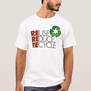 La réutilisation réduisent réutilisent le T-shirt