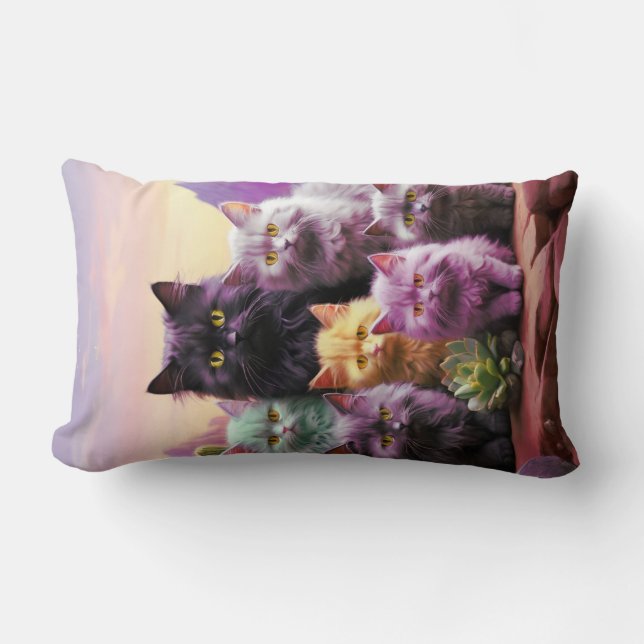 La révolution du confort vertical : Coussin Cat Lu (Recto)