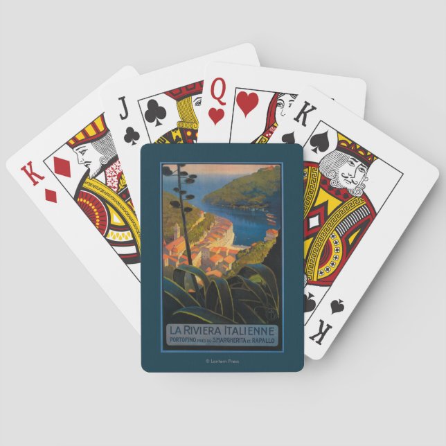 La Riviera Italienne Spielkarten (Rückseite)
