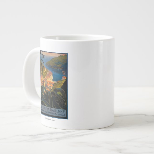 La Riviera Jumbo-Tasse (Vorderseite Links)