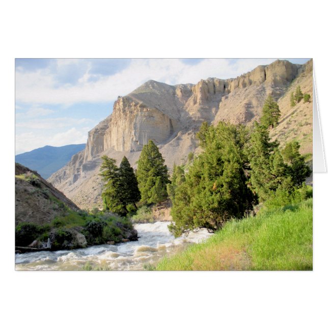 La rivière Yellowstone (Devant horizontal)