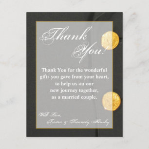 la ROBE PLATE d'ARMÉE du carte de remerciements