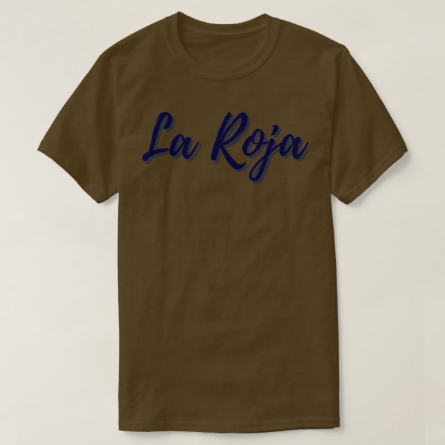 La Roja Blue Design T-Shirt (Design vorne)