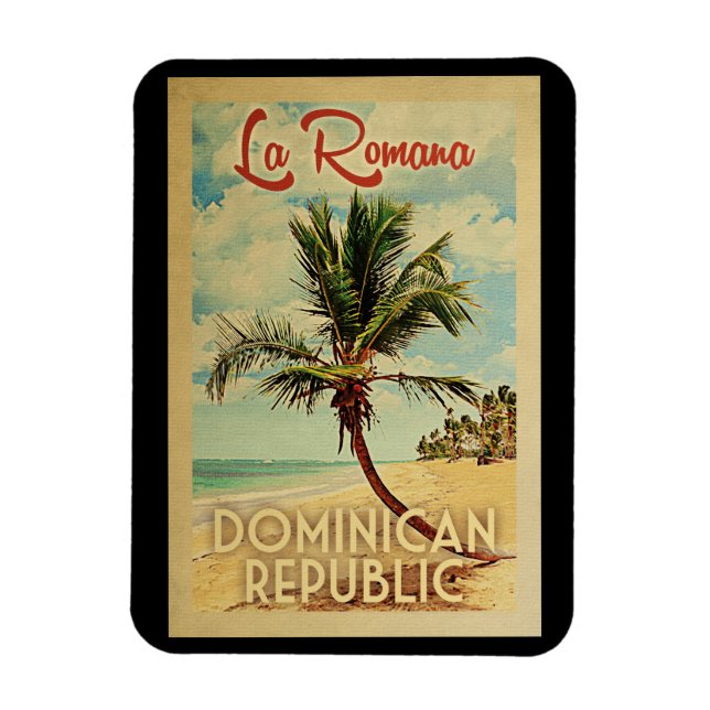 La Romana Magnet Palm Tree Wandern (Vertikal)