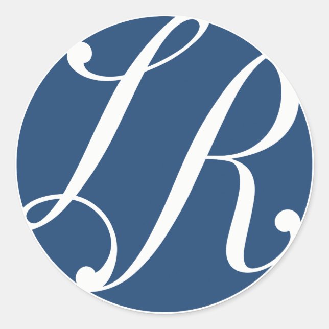 La Rosa Realty Logo-Aufkleber Runder Aufkleber (Vorderseite)