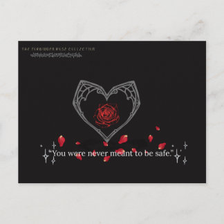 La Rose Interdite : Carte Postale Jamais Sûre