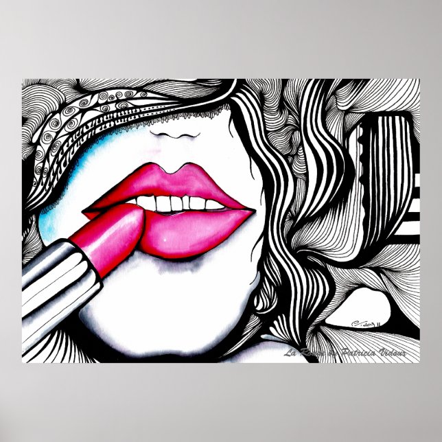 La Rouge Poster (Vorne)