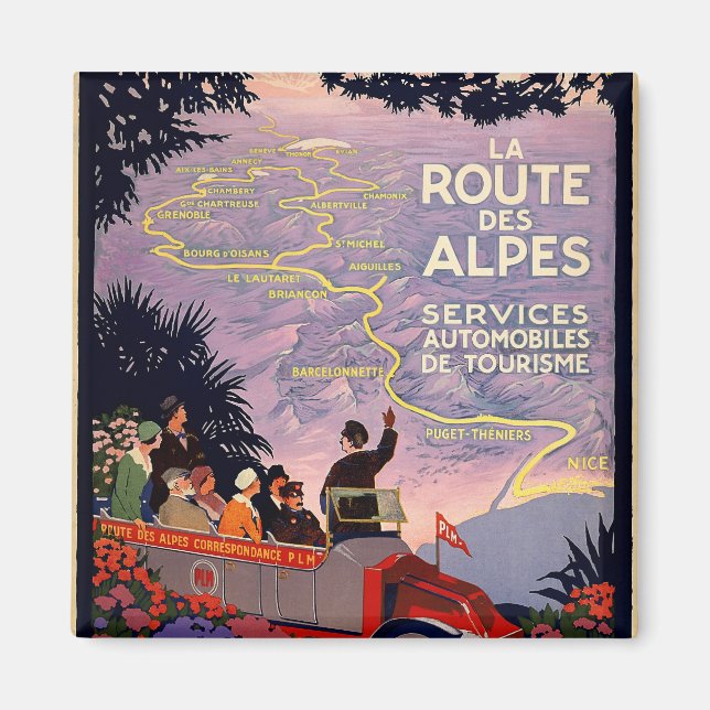 La route des Alpes Magnet (Vorne)