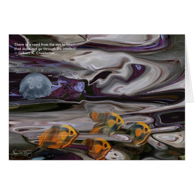 "La route du coeur " (Devant horizontal)