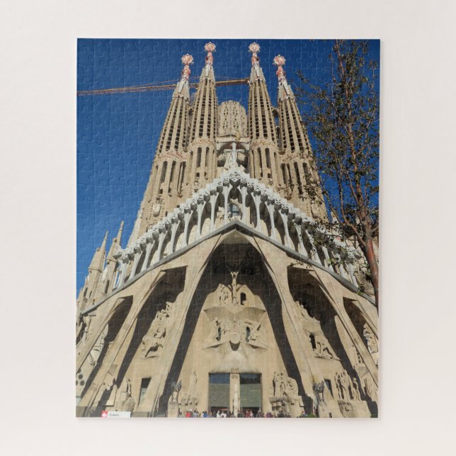 La Sagrada Família, Barcelona, Spanien. 3560 (Vertikal)