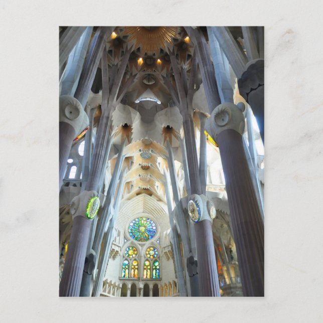 La Sagrada Familia Postkarte (Vorderseite)