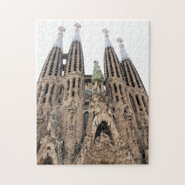 La Sagrada Familia - puzzle de Barcelone, Espagne (Vertical)