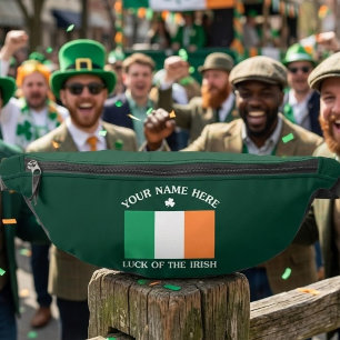 La Saint-Patrick Drapeau Irlande Nom Personnalisé