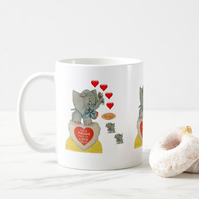 La Saint Valentin, les éléphants de la Mug (Avec donut)
