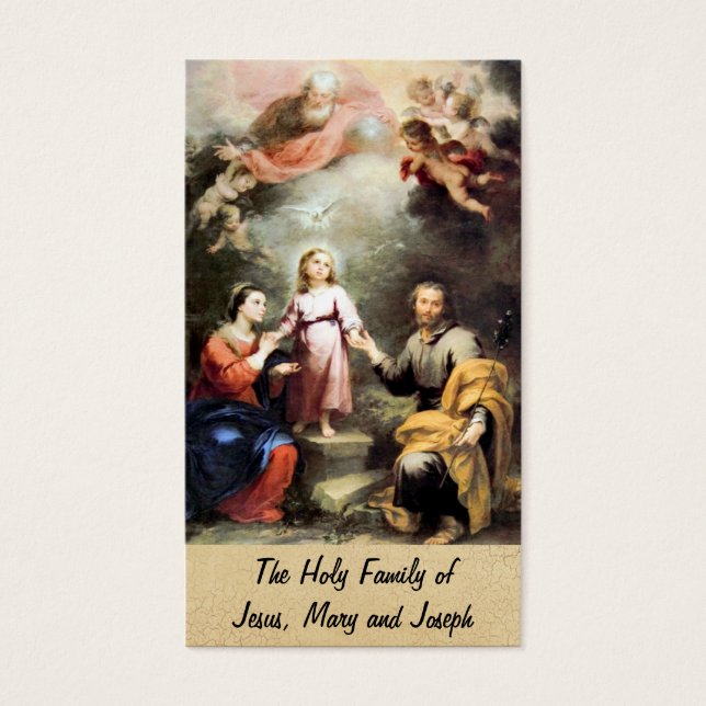 La Sainte Famille de Jésus, Marie et Joseph (Devant)