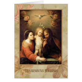 La Sainte Famille de Thanksgiving Jesus Mary St. J