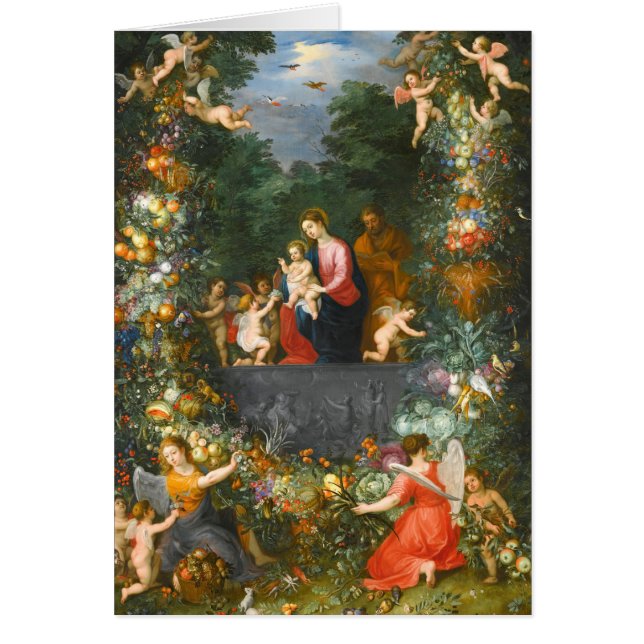 La Sainte Famille, Jan Brueghel   (Devant)