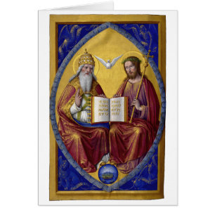 La Sainte Trinité par Jean Bourdichon vers 1508