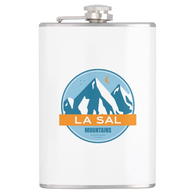 La Sal Mountains Utah Flachmann (Vorderseite)