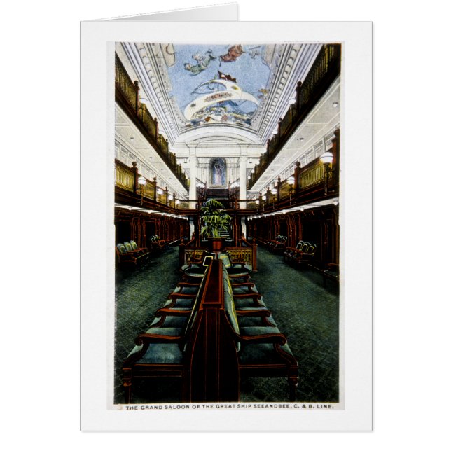 La salle grande du grand bateau Seeandbee, C&B (Devant)