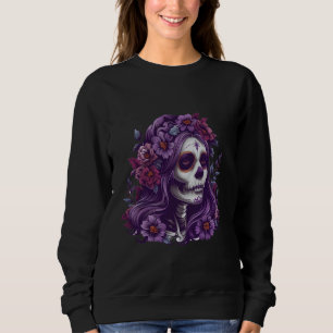 La Santa Muerte Saint mexikanische Folklore Toter Sweatshirt