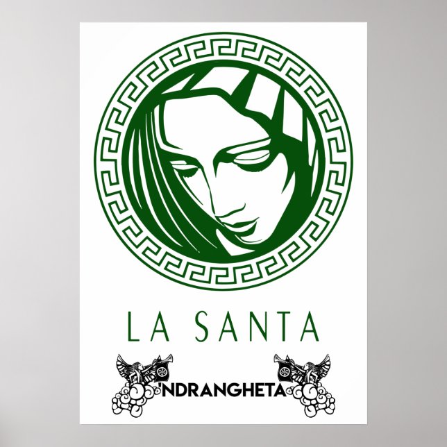 La Santa - 'Ndrangheta Poster (Vorne)