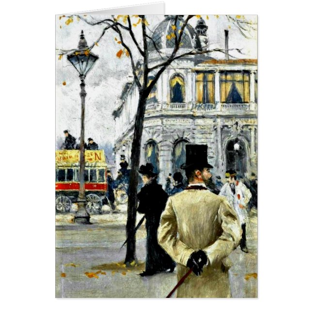 La scène de Copenhague ; L'art Paul Gustave Fische (Devant)