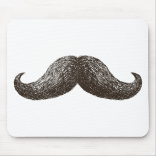 La-Schnurrbart (Licht) Mousepad