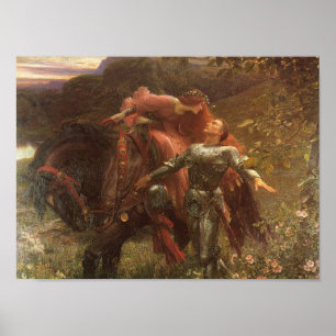 La-Schönheits-Freifrau ohne Merci Poster
