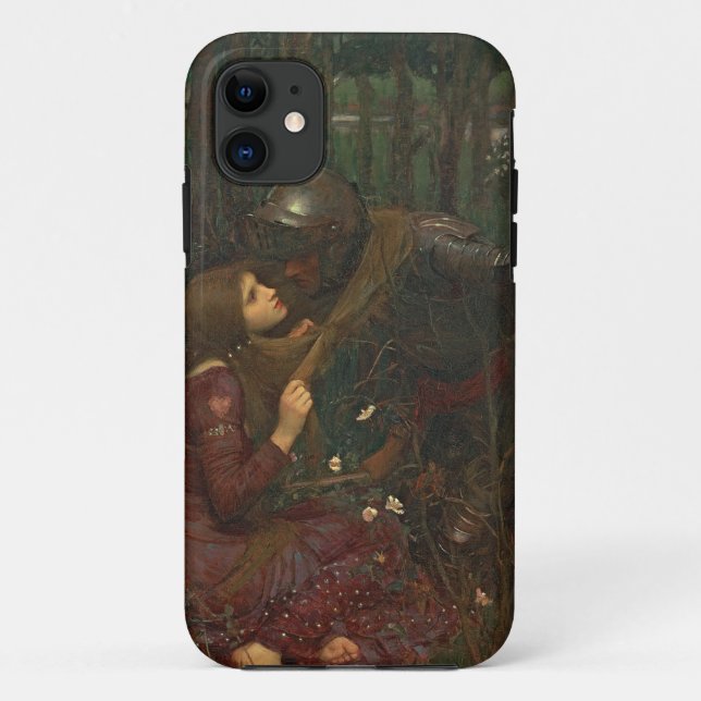 La-Schönheits-Freifrau Sans Merci, 1893 (Öl auf Case-Mate iPhone Hülle (Rückseite)