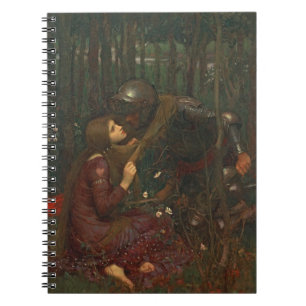 La-Schönheits-Freifrau Sans Merci, 1893 (Öl auf Notizblock