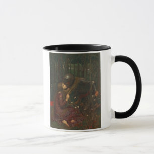 La-Schönheits-Freifrau Sans Merci, 1893 (Öl auf Tasse