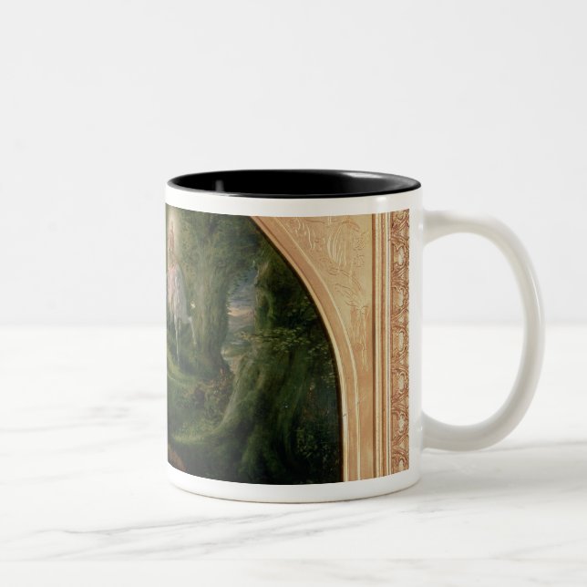 La-Schönheits-Freifrau Sans Merci Zweifarbige Tasse (Rechts)
