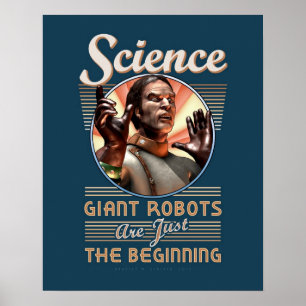 LA SCIENCE : Affiche géante de robots (16x20")