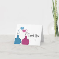 La Science du carte de remerciements d'amour