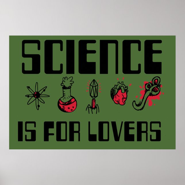 La science est pour les amoureux Poster (Devant)